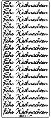 Produktbild von Kreativsticker 10x23cm Motiv 126 VE=5 Stück gold