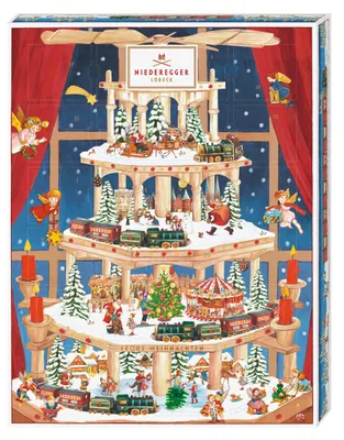 Produktbild von Niederegger | Adventskalender »Pyramide« | 1x 300g