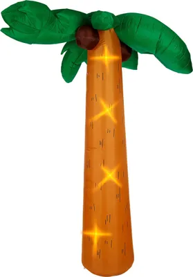 Produktbild von Aufblasbare Palme mit Licht Partydeko braun-grün 270 cm - Einheitsgröße
