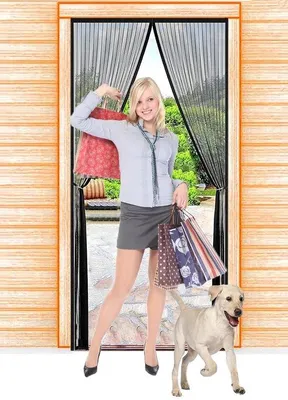 Zdjęcie produktu dla Czarna siatka przeciw owadom 110 x 200 cm