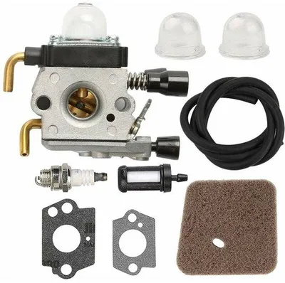 Produktbild von Carburateur für Rasenmäher und Gartenschere mit Kraftstoffzuführung, geeignet für STIHL-Motoren