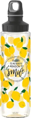 Produktbild von EMSA Trinkflasche Drink2Go Tritan Smile 0,7l, transparent
