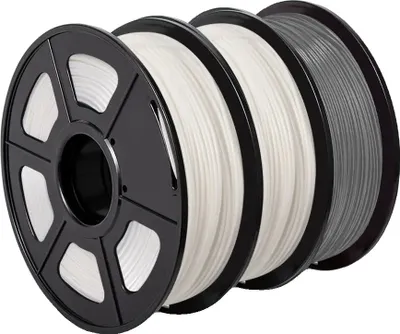 Obrázok produktu pre PETG vlákno, priemer 1,75 mm, šetrné k životnému prostrediu, s nízkou zmrštiteľnosťou, PETG-2WT-1GY