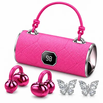 Obrázek produktu pro Bluetooth sluchátka s Bluetooth 6.0 – CLIPTUNE Růžová