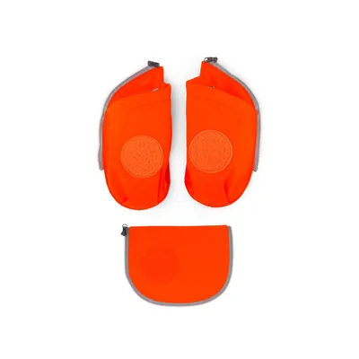 Produktbild von Ergobag Cubo Sicherheitsset Orange Fluoreszierende Zip-Seite