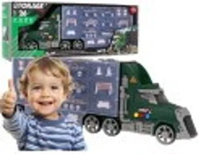 Image de set camion avec lanceur + voitures + accessoires Modèle réduit de camion