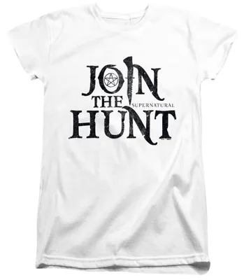 Immagine prodotto di Maglietta da donna "Supernatural - Join The Hunt", modello TV36007 (taglia XXL), colore bianco