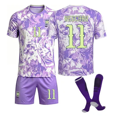 Immagine prodotto di #11 HEUNGMIN Maglia da calcio dell'Olanda per i Mondiali 2026, disponibile in casa, per bambini e adulti. TAGLIA:26
