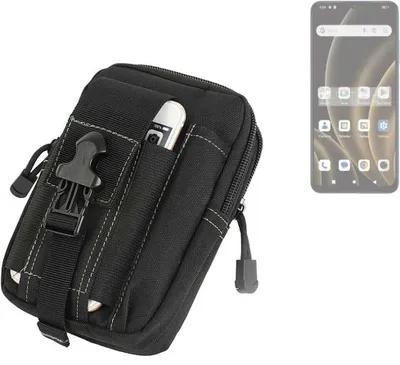 Produktbild von K-S-Trade Gürtel Tasche kompatibel mit FreeYond F9S Gürteltasche Holster Schutz Hülle Handy Hülle Smartphone outdoor Handy-Hülle schwarz