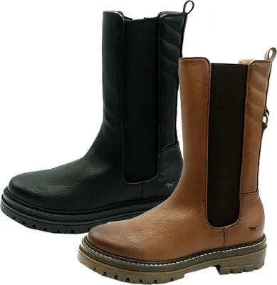 Produktbild von Mustang Damen Chelsea Boots Stiefeletten Stiefel 1398-512, Größe:40 EU, Farbe:Schwarz
