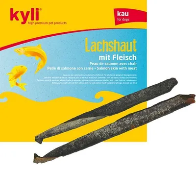 Produktbild von kyli Lachshaut mit Fleisch 50 cm 2 Stk.
