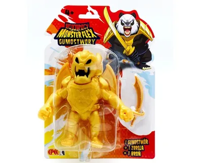 Produktbild von Gumshoe Warriors Gargoyle Figur mit goldenem Säbel