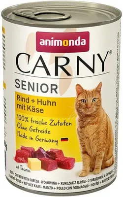 Produktbild von animonda Carny RIND + HUHN MIT KÄSE
