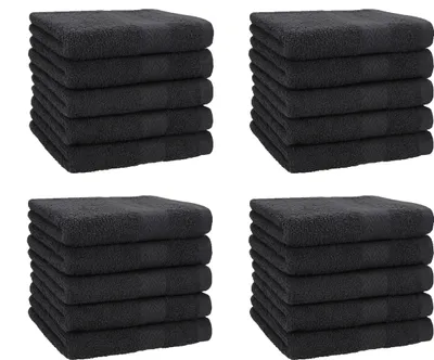 Produktbild von Betz 20 Stück Seiftücher 30x30 cm PREMIUM 100% Baumwolle Set Farbe: graphit
