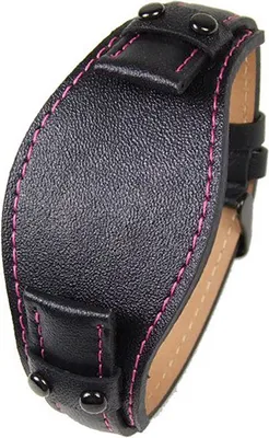 Produktbild von Ersatzband Leder schwarz 16mm für s.Oliver SO-2120-LQ