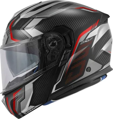 Immagine prodotto di KAPPA KV50 Escalade casco modulare nero opaco rosso titanio taglia XXL