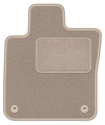 Imagen del producto de Alfombrilla conductor de moqueta para Volvo S60 III 2019- (sedán) – 1 pieza, beige, a medida – Wielganizator LUX