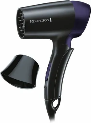 Obrázek produktu pro Fén REMINGTON D 2400 se sklopnou rukojetí 1400 W černý/kovový