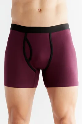 Produktbild von Bio-Baumwoll-Herren Boxershorts mit Eingriff - 3er Pack