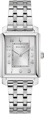 Produktbild von Bulova 96L349 Damen-Quarzuhr Sutton Silberfarben