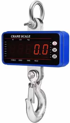 Immagine prodotto di INF Bilancia a Gru Elettronica 1500kg con Display LED e Telecomando Blu