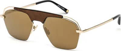 Produktbild von Herrensonnenbrille Belstaff MAXFORD-DORADO-TAN-W Gold ø 57 mm