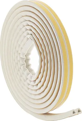 Obrázek produktu pro Gumové těsnění 2x3m pro D-profily, bílé