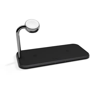 Produktbild von Zens 2-in-1 Wireless Charger Dual + Apple Watch - 10W - Schwarz