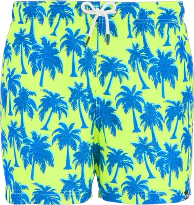 Image de Regatta - Short de bain « Loras » pour homme RG12464 (XXL) (vert vif/bleu sonique)