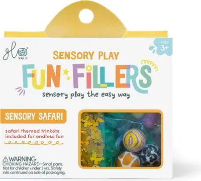Produktbild von glo Pals Leuchtspielzeug Fun Fillers im Safari-Design für Kinder ab 3 Jahren geeignet