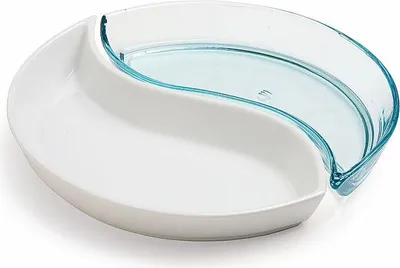 Produktbild von 2-tlg. Servierschalen/Antipastischalen DUO aus Glas in blau, von Tognana