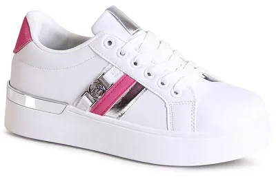 Produktbild von topschuhe24 2747 Damen Sneaker Skater Turnschuhe , Farbe:Pink, Größe:39 EU
