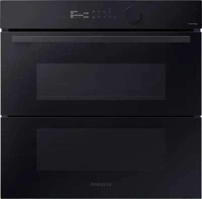 Produktbild von Samsung Series 5 DualCook Flex™ Einbaubackofen, 76 ℓ, A+, Pyrolyse, Schwarzes Glas, Serie 5, Groß, Elektrischer Ofen, 76 l, 76 l, 30 - 250 °C, 250 °C