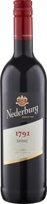 Obrázok produktu pre Nederburg Shiraz červené víno suché zo Západného Kapska Južná Afrika 750ml
