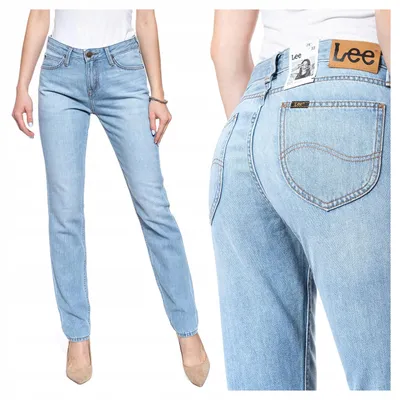 Immagine prodotto di Lee | Jeans da donna modello Elly, tessuto denim elasticizzato, vestibilità regular, colore blu classico, taglia W24 L31