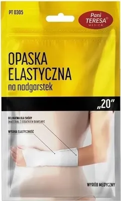 Produktbild von Pani Teresa, Elastyczna opaska na nadgarstek, długa, rozmiar S, 1 sztuka
