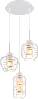 Produktbild von GLOBO Lighting Hängeleuchte NESA DH 37.50x120 cm weiß Hängelampe