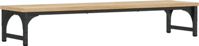 Image de vidaXL Support d'écran Chêne Sonoma 85x23x15,5 cm Matériau dérivé du bois