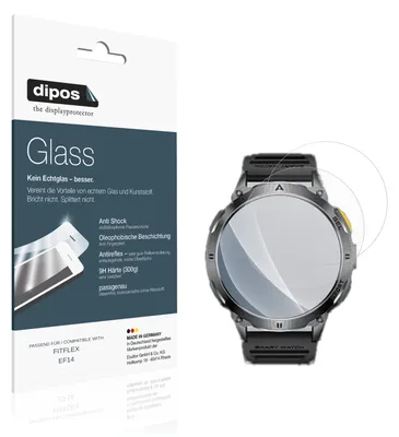 Image de 2x Protection ecrán pour FITFLEX EF14 mat Verre souple Film Protecteur 9H dipos