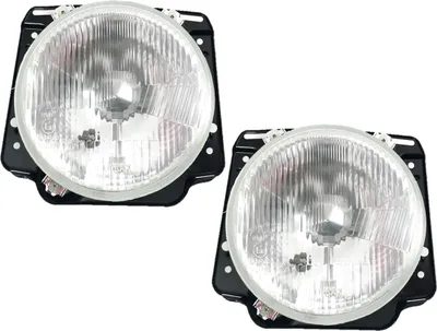 Produktbild von Scheinwerfer Hauptscheinwerfer 2 Stück H4 links und rechts passend für Golf 2