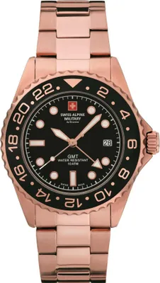 Image de Swiss Alpine Military - 7052.1167 - Montre Bracelet - Hommes - Quartz - Master Diver GMT