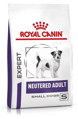 Produktbild von Tierärztlich es Futter für kastrierte, ausgewachsene kleine Hunde - Royal Canin