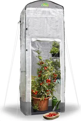 Produktbild von BioGreen Überwinterungszelt "Patioflora 120/XL" für Pflanzen L 120 x B 120 x H 300 cm