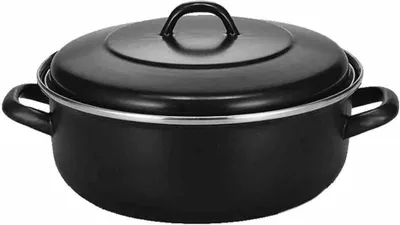 Produktbild von Kölner Bräter 26 cm schwarz matt emailliert