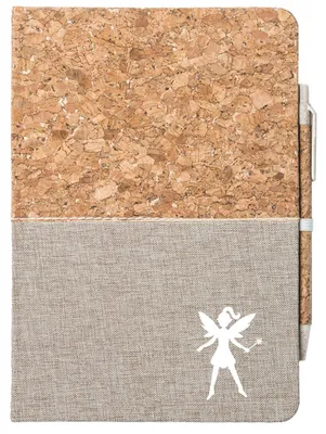Produktbild von Huuraa Notizbuch A5 Fee Fairy 80 Blatt inkl. Kugelschreiber Tagebuch Geschenkidee