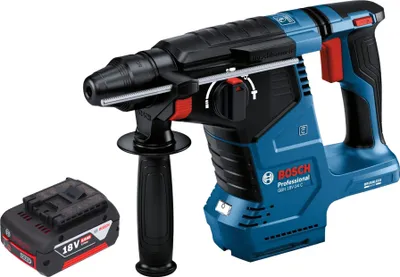 Image de Bosch GBH 18V-24 C Professional Marteau perforateur sans fil 18 V 2,4 J Brushless SDS plus + 1x batterie 5,0 Ah - sans chargeur