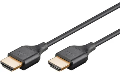 Immagine prodotto di Goobay 75295 Cavo HDMI 3 m HDMI Tipo A (Standard) Nero