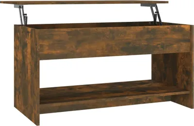 Produktbild von vidaXL Couchtisch Räuchereiche 102x50x52,5 cm Holzwerkstoff