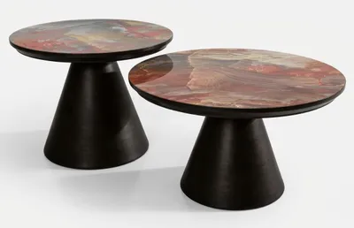 Immagine prodotto di 2 tavolini da salotto moderni dallo stile elegante per il tuo salotto