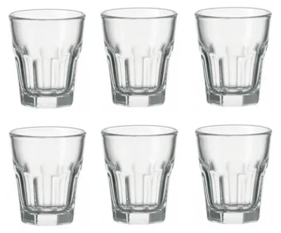 Image de Leonardo Rock Stamper, verre à liqueur, pinte, verre à shot, verre, 40 ml, set de 6, 12994